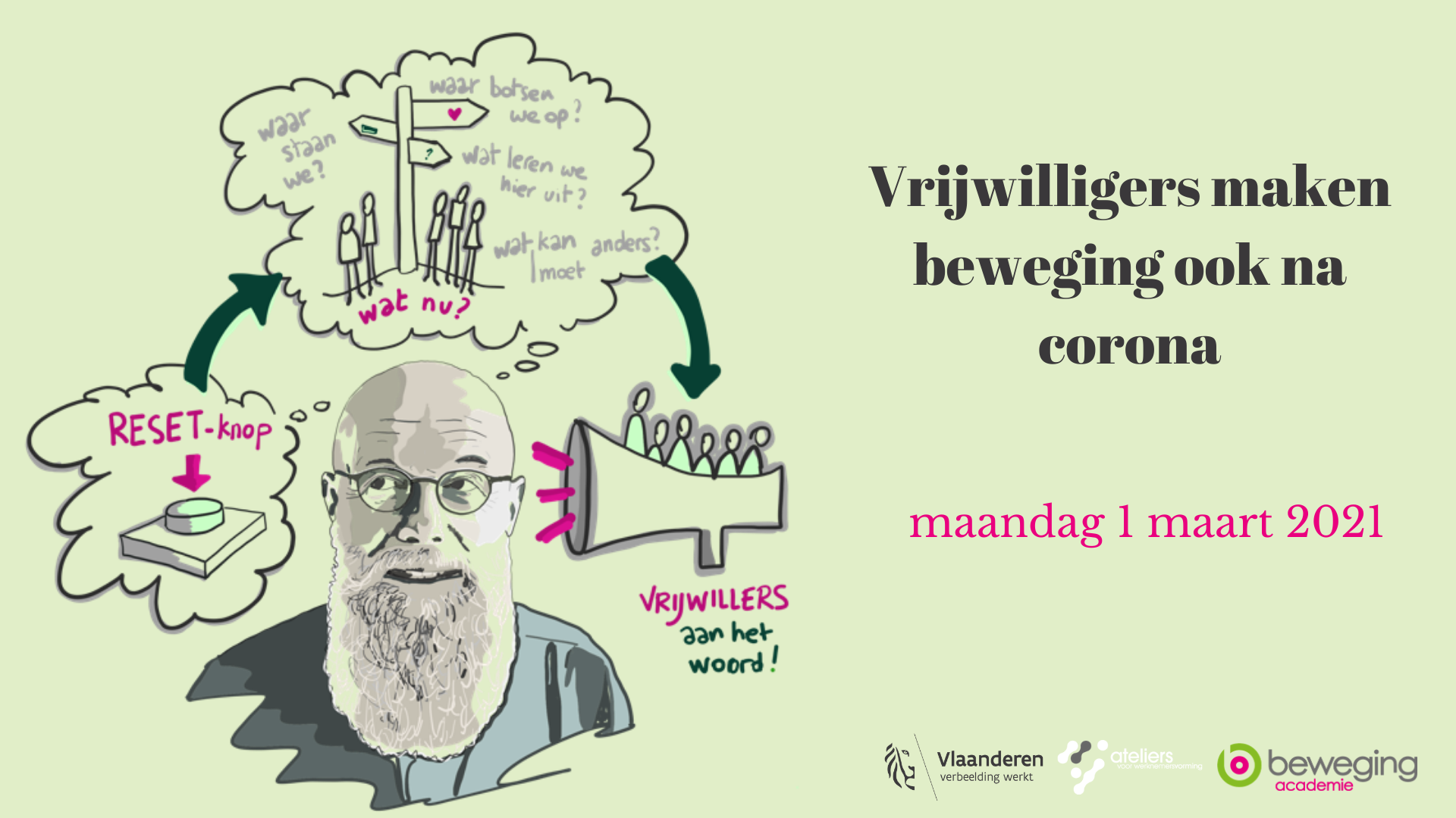 Vrijwilligers maken beweging, ook na corona
